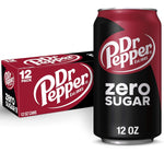 12 Cans Dr. Pepper, Sunkist, 7UP or Canada Dry