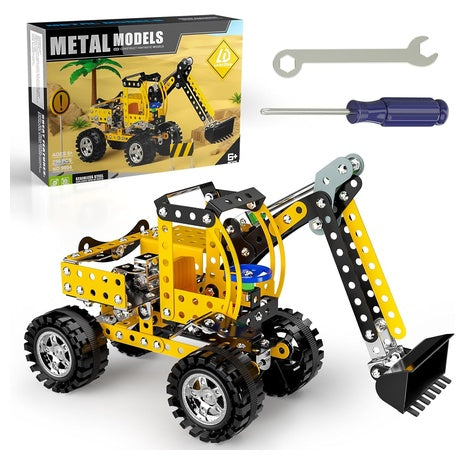 Stem Building Metal Construction Model Kit