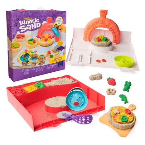 Kinetic Sand Squish Pizza Set