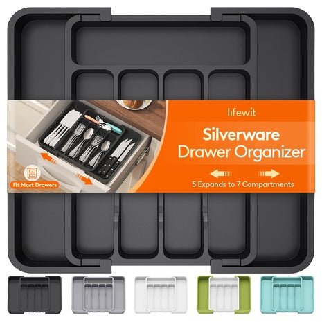 Expandable Silverware Drawer Organizer