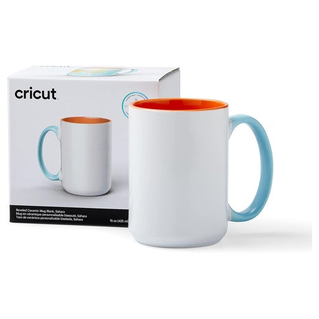 Cricut Beveled Ceramic Mug Blank (15 oz)