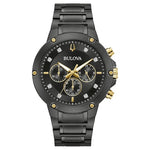 Bulova Men's Classic 6-Hand Chronograph Diamond Quartz Watch