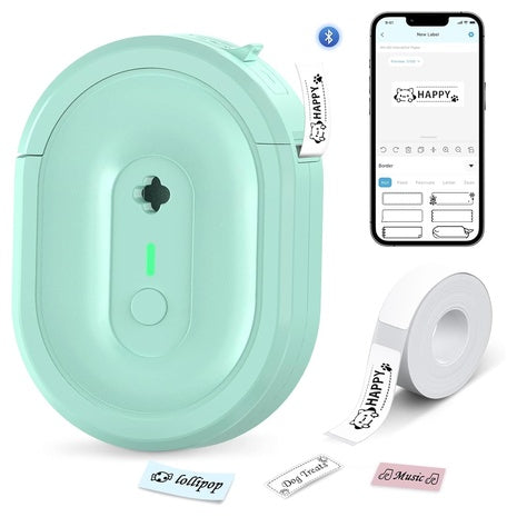 Bluetooth Mini Label Maker with Tape