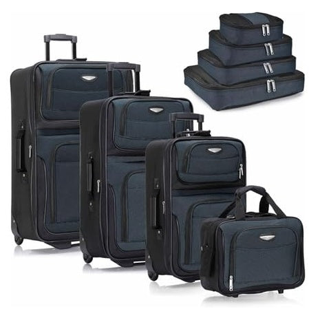 8-Piece Travel Select Amsterdam Softside Luggage Set
