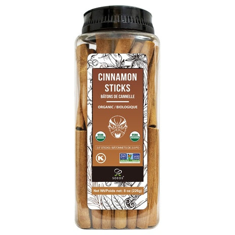 Soeos Organic Cinnamon Sticks