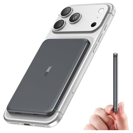 Trkoy 5000mAh Slim Wireless Magnetic Power Bank