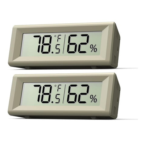 Indoor Digital Room Temperature And Humidity Monitor