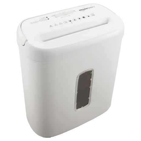 Amazon Basics 8-Sheet Cross-Cut Paper & Credit Card Shredder