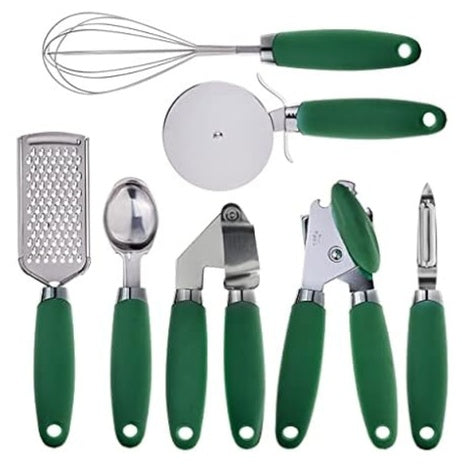 7-Piece Stainless Steel Kitchen Gadget Set With Soft Touch Handles
