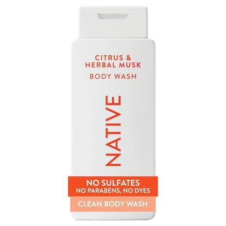 Native Citrus & Herbal Musk Body Wash (18oz)