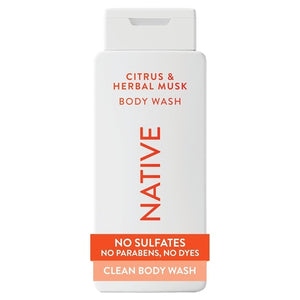 Native Citrus & Herbal Musk Body Wash (18oz)