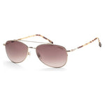 Carrera Unisex 58.0 Mm Rose Gold Aviator Sunglasses