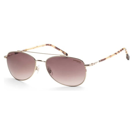 Carrera Unisex 58.0 Mm Rose Gold Aviator Sunglasses