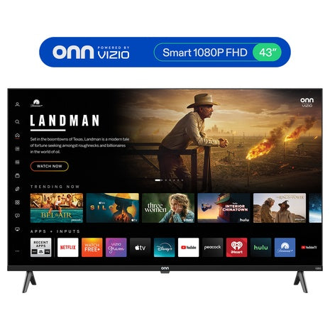 onn. 43” 1080p FHD Smart TV (Powered by Vizio)