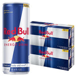 24 Cans Red Bull Energy Drink (Regular, Zero or Sugar Free)