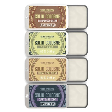 4-Pack Viking Revolution Men's Solid Colognes (0.5 Oz)