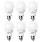 6 A19 LED Light Bulbs