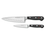2-Piece Wusthof Classic Hollow Edge Chef's Knife Set