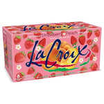 24 Cans LaCroix Strawberry Peach Sparkling Water