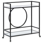 Sauder International Lux Bar Cart