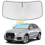 4 Layers Audi Q3 2013-2018 UV Protection Windshield Sun Shade