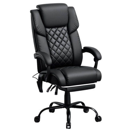 Big And Tall Faux Leather High Back Ergonomic Executive Chair