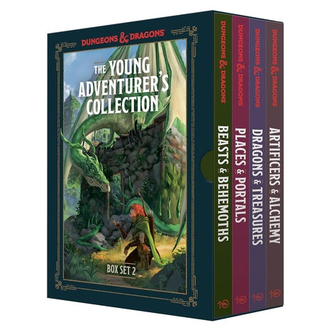 4-Book Dungeons & Dragons The Young Adventurer's Collection Box Set 2 (Paperback)