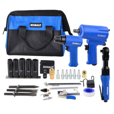 31-Piece Kobalt Multipurpose Air Tool Kit