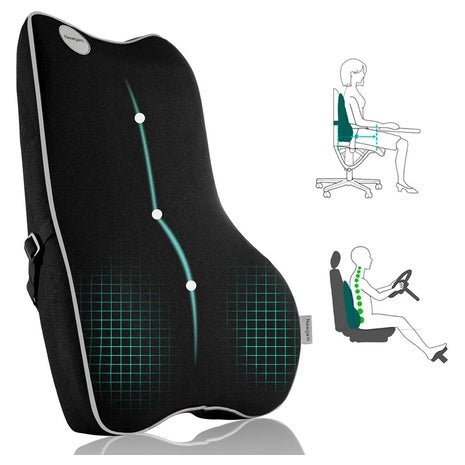 Memory Foam Lumbar Support Pillow