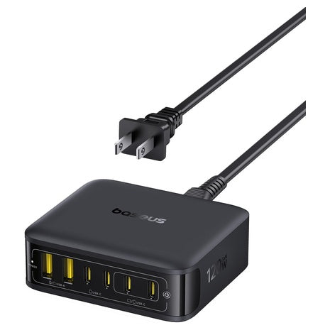 Baseus 120W 6-in-1 USB-C PD Desktop Fast Charging Station