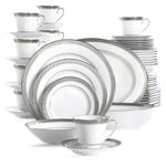 50-Piece Crestwood Platinum Dinnerware Set (Service for 8)
