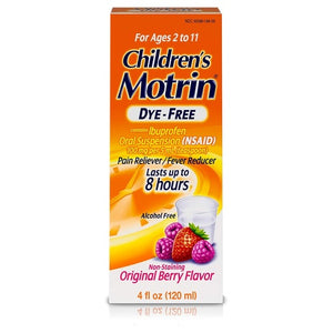 Children’s Motrin Ibuprofen Oral Suspension (4 oz)