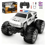 All-Terrain Remote Control Truck with 360° Spins & Lights