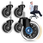5-Pack Rollerblade Office Chair Wheels
