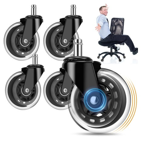 5-Pack Rollerblade Office Chair Wheels