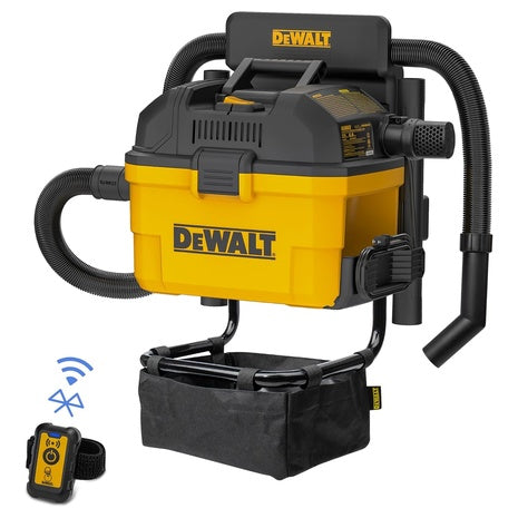 DeWalt Portable 6-Gallon Wall Mounted Garage Wet Dry Vacuum Cleaner