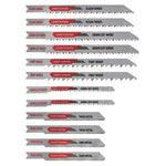 12-Piece Craftsman High Carbon Steel U-Shank Jig Saw Blade Set