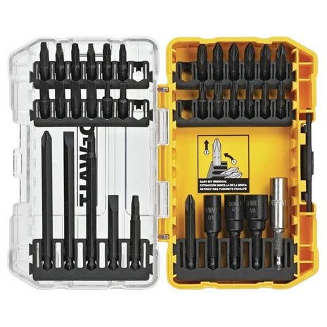 34-Piece Dewalt Impact-Ready Screwdriver Bit Set (DW2153)