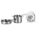 11-Piece Cuisinart SmartNext Stainless Steel Cookware Set