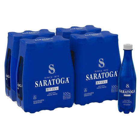 24 Bottles of Saratoga Water (16 Oz)