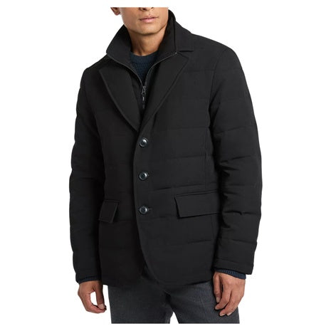 Ted Baker Men's Solid Quilted Puffer Blazer Jacket