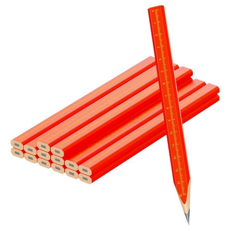 14-Count K KR. LIF Carpenter Pencils With CM Scale