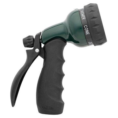 Orbit 7-Pattern Zinc Turret Pistol Hose Spray Nozzle