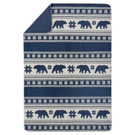 Pawz Plush Oversized Throw Blanket For Couch Or Bed (50"x72")