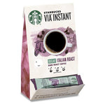 50 Starbucks VIA Instant Decaf Italian Roast Coffee