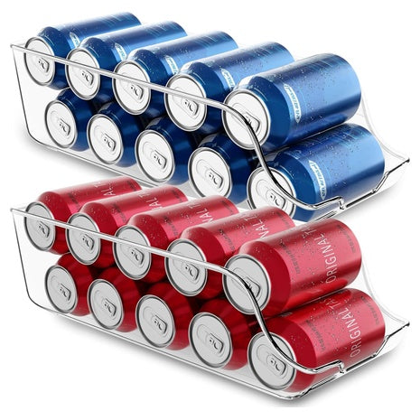 2 Refrigerator Soda Can Organizers