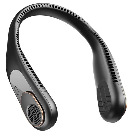 Rechargeable Bladeless Neck Fan with 4,000mAh Battery