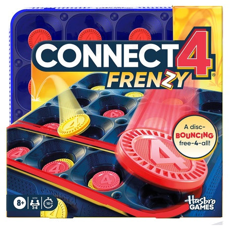 Hasbro Gaming Portable Connect 4 Frenzy Game