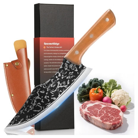 7 inch Japanese Steel Sharp Kitchen Knife with Sheath