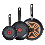 3-Piece T-Fal Simply Cook Nonstick Fry Pan Set